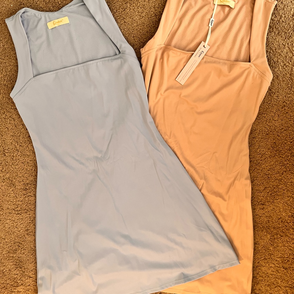 ✨NWT Women's Sleeveless Dress Set in Blue and Muave